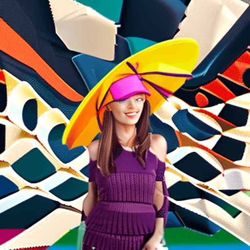 AI generated: UHD 4k vogue, a c cup size woman wearing a colorful organic hat, full_body<lora:EMS-24184-EMS:0.8000...