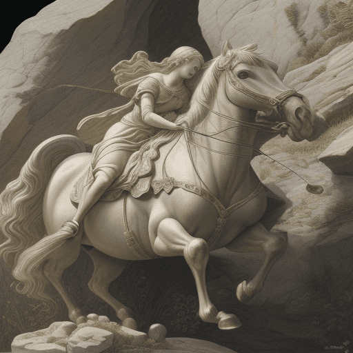 AI generated: masterpiece, best quality, ultra detailed, stone engraving, musca icons, illustration, open air, mov...