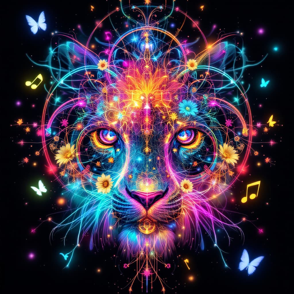 AI generated: Image is a digital artwork featuring "Steampunk Spectralis Mechina", beauty of symmetry, duality, in...