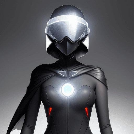 AI generated: You wear a sleek, high-tech suit, a fusion of modern engineering and futuristic style, symbolizing y...