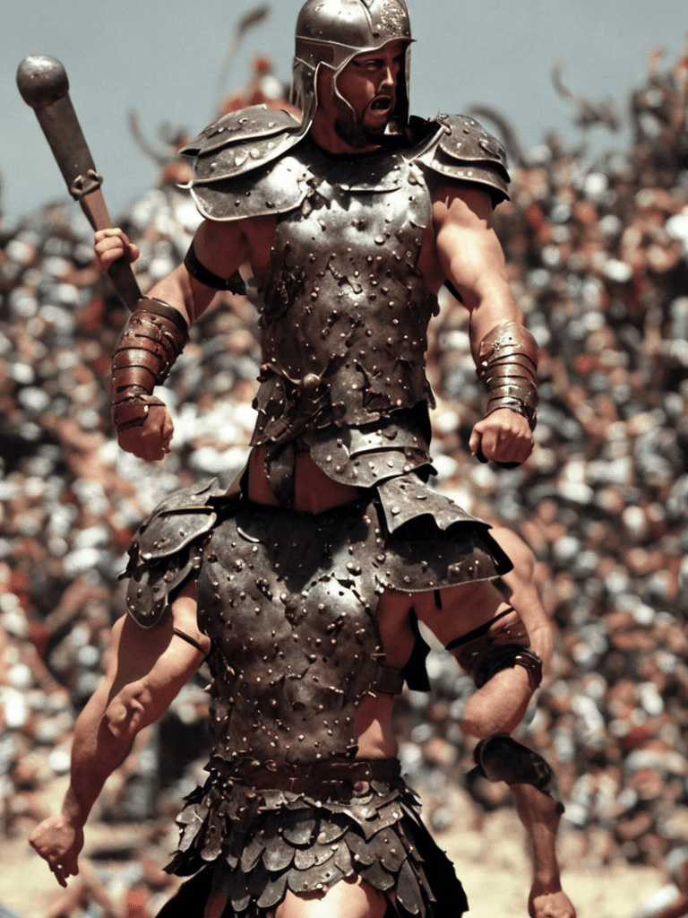 AI generated: gladiator