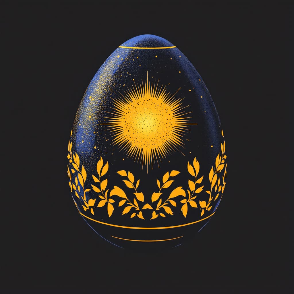 AI generated: egg design, in remembrance of the 30th anniversary of the Oklahoma City bombing 

