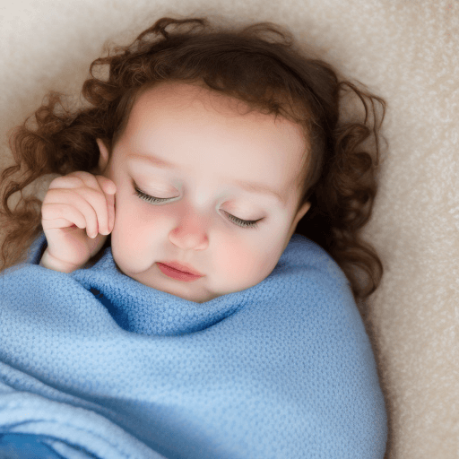 AI generated: Génère moi une photo de bébé, aux cheveux brun, avec une bonne corpulence, des beaux yeux en amende,...