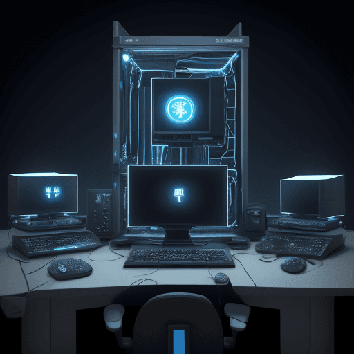 AI generated: Please generate a logo for the company "Computer Tower" focused on the project related to the use of...