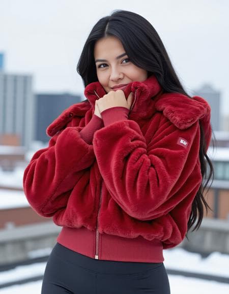 Fake Fur Jacket (Alo Yoga Style)
