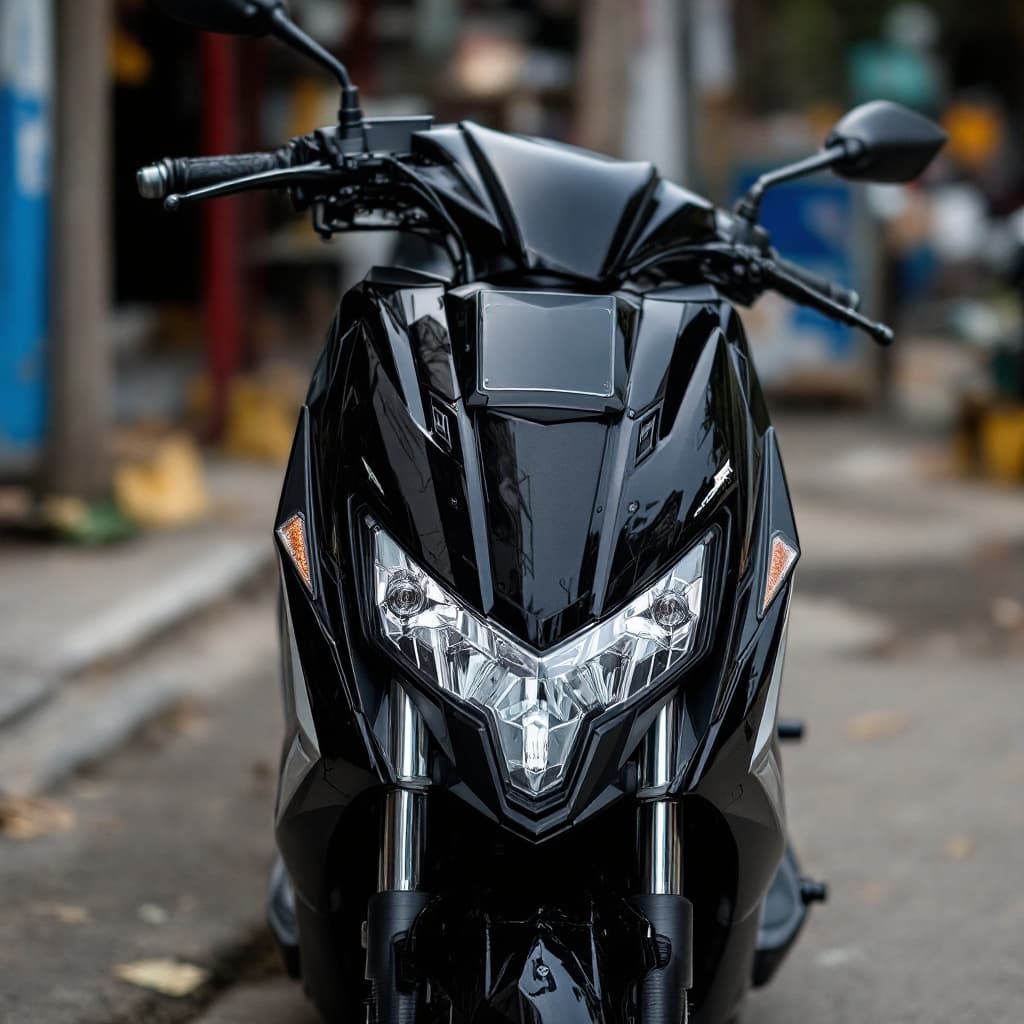 AI generated: Ruse Black Metallic Honda
