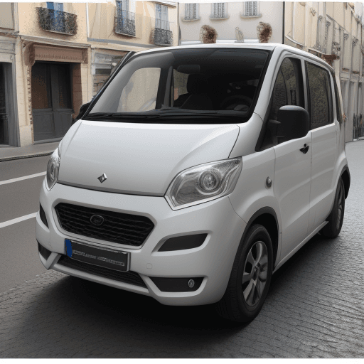 AI generated: carte grise, voiture, boutique