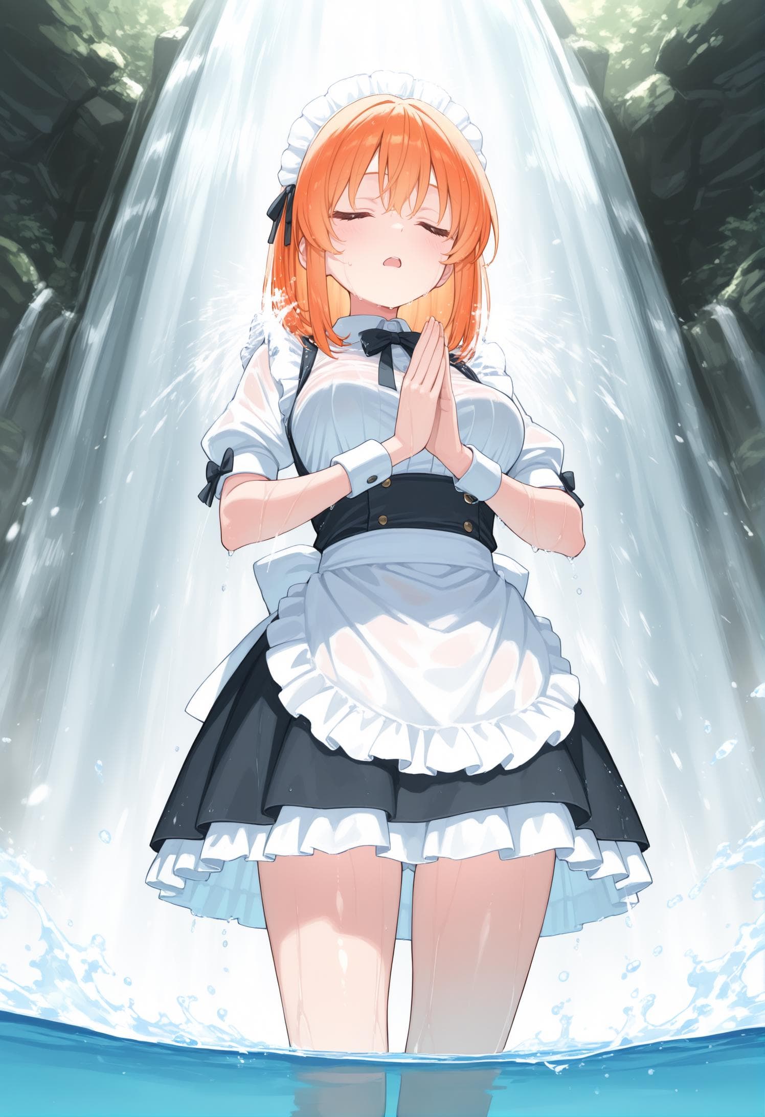 waterfall training / 滝行 / 修行