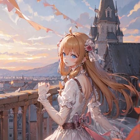 Asoul嘉然三周年生日服-Diana dress3