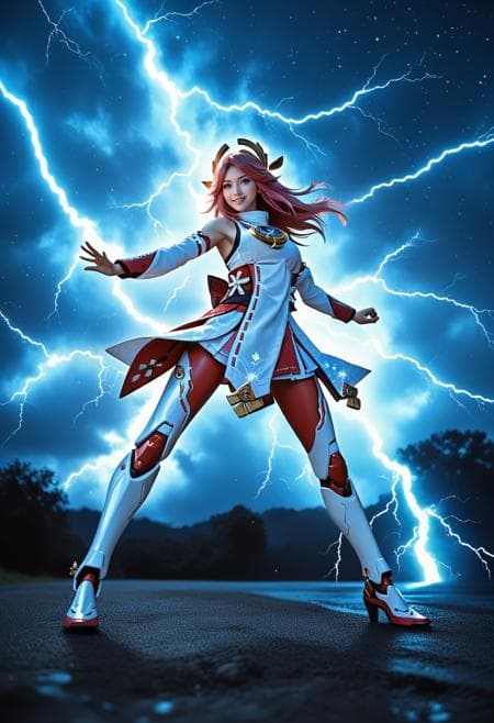 Lightning Tatsuki Background - Image 3