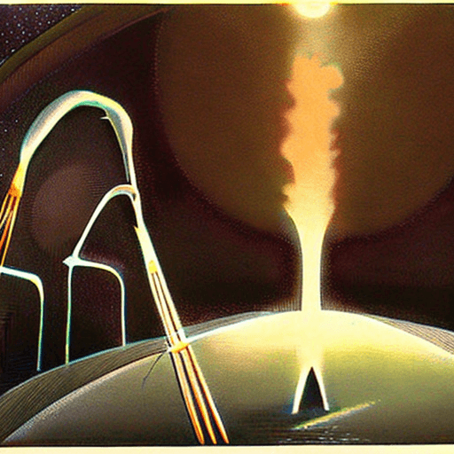 AI generated: hyper realistic concept art for book , The War of the Worlds de H.G. Wells.