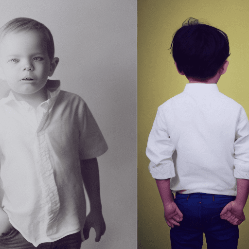 AI generated: "Create a series of images inspired by the provided photo. In the first image, the man is standing i...