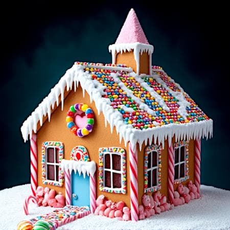 Sweet Gingerbread Houses 🏠 - Flux