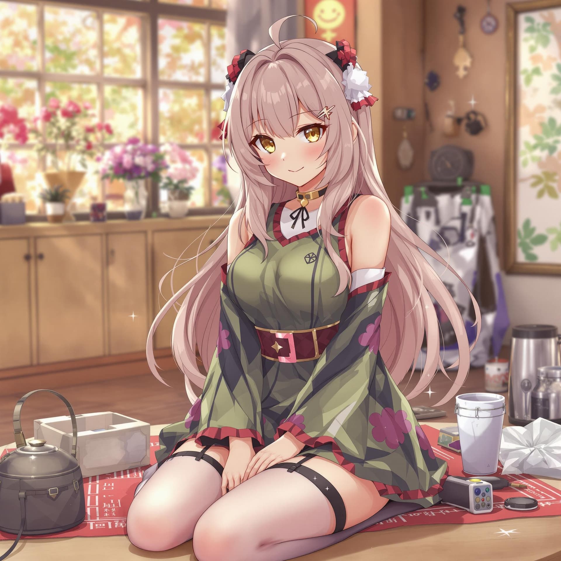 AI generated: Futanari cute girl