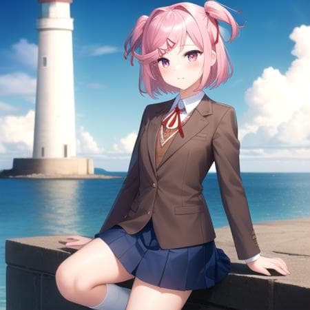 夏树-心跳文学部（Natsuki-Doki Doki Literature Club）