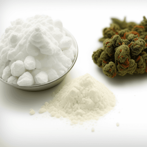 AI generated: Cocaine and marijuana