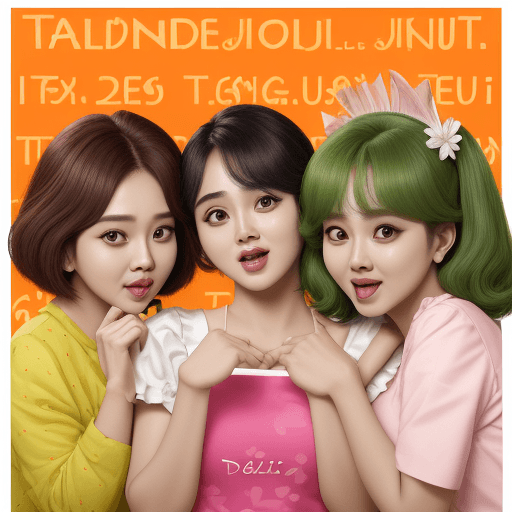 AI generated: Make a wallpaper with comedic and sarcasm with tagline "Delulu is Solulu" use the exact sentence use...