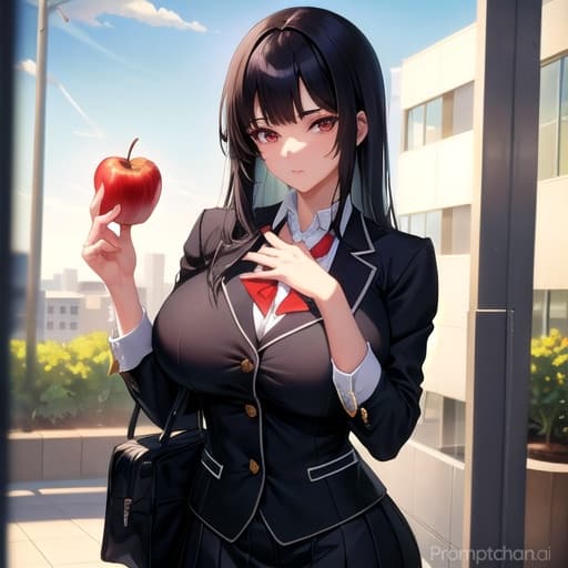 AI generated: A TEEN SMILING