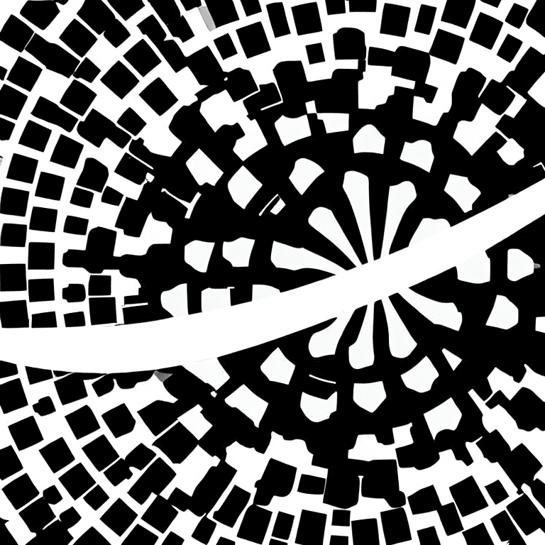 AI generated: concept art of a vector illustration png with a maggot ,black and white