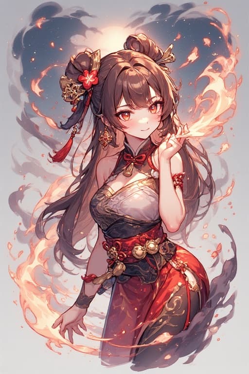 AI generated: a cut sexy anime girl