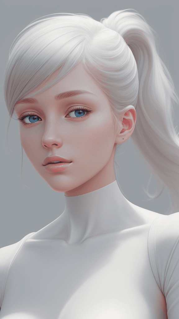AI generated: (best quality,ultra-detailed,realistic:1.2) technology, clean lines, minimalist artwork, vibrant col...