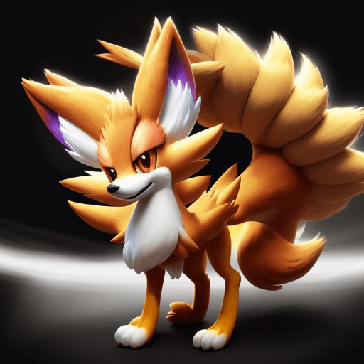 AI generated: Hyper realistic Braixen from pokemon 