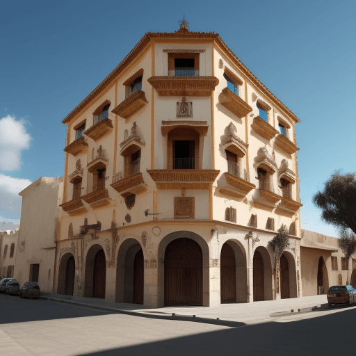 DreamShaper prompt:  edificios en llamas 