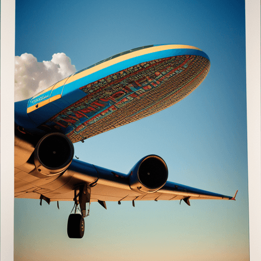 AI generated: Hyper realistic scan of air ticket, with name Miguel, with mushrooms, happiness, colorful; 8k, intri...