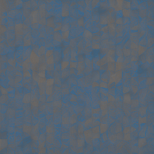 AI generated: A repeating pattern of overlapping blue gradiant and gray triangles , creating a minimalist and mode...