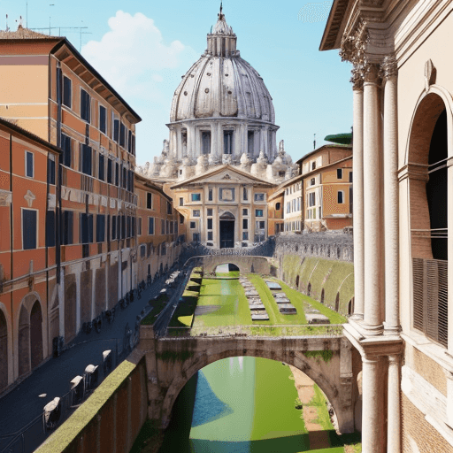 AI generated: Rome