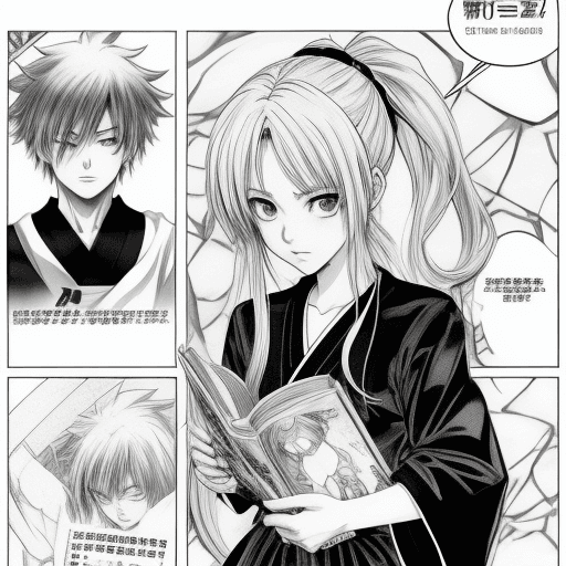 AI generated: Anime Manga