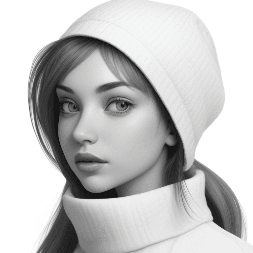 AI generated: on a white background generate coolgrey scale images that would attract the female audience.