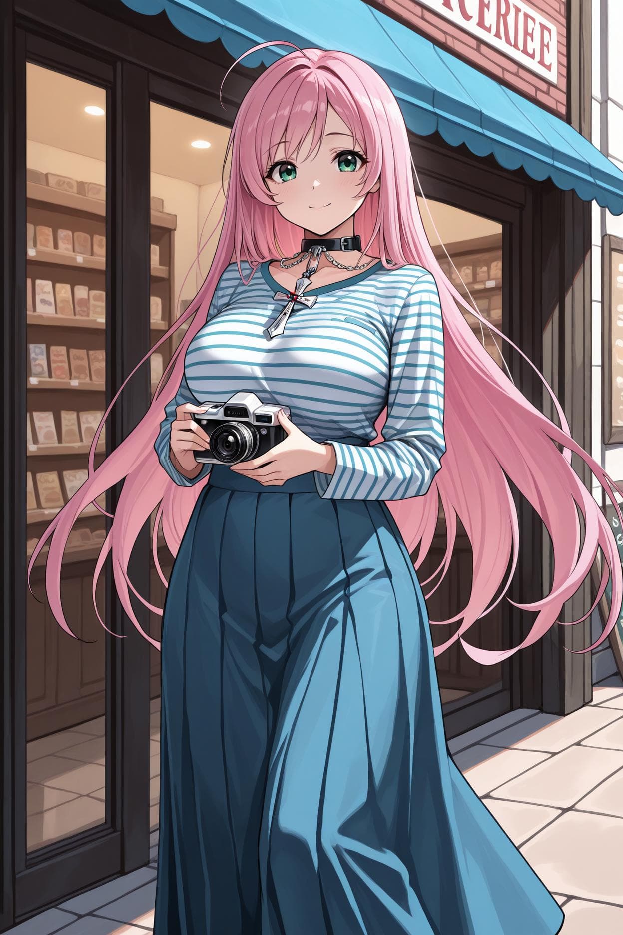 Moka Akashiya/赤夜 萌香 (Rosario + Vampire) SDXL LoRA [Illustrious]