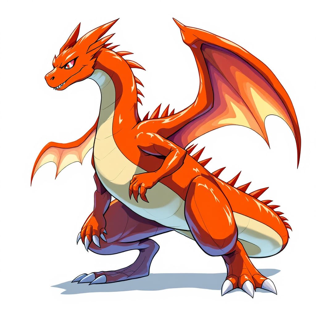 AI generated: Charizard, the Fire/Flying-type Pokémon, is a magnificent and imposing creature, known for its fierc...