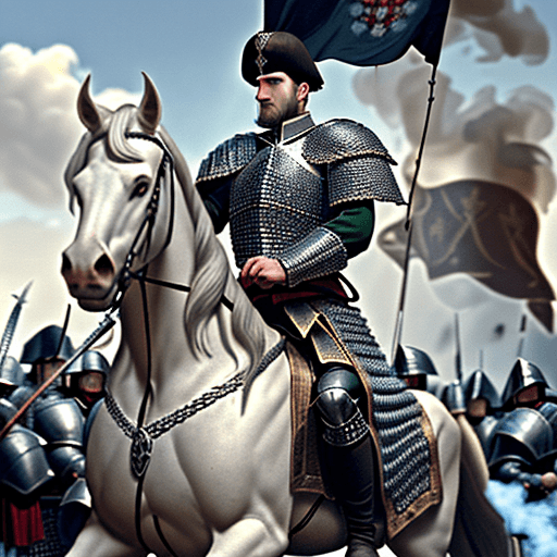 AI generated: Certainly! Here's the prompt in English:

**High-Resolution Photograph** of Stefan Lazarević, the Se...