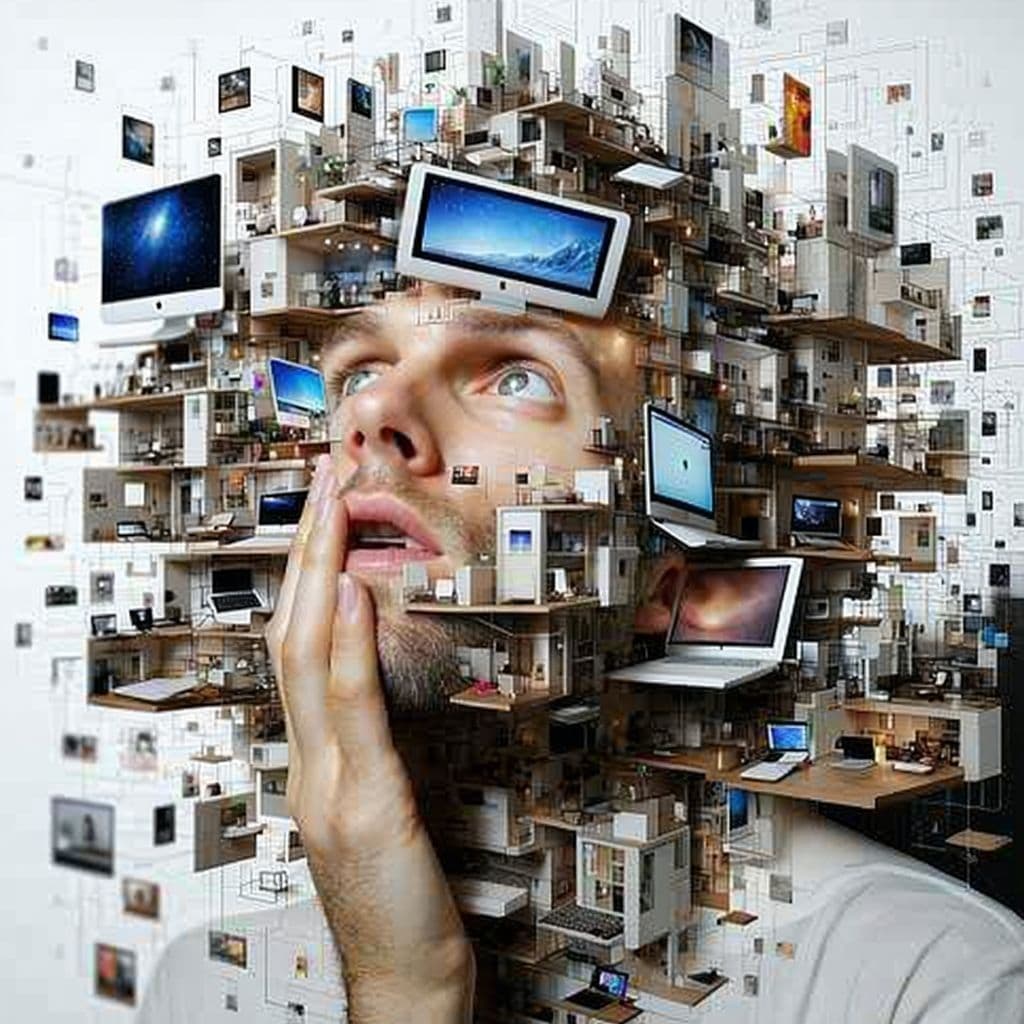 AI generated: a persons face with everything in the wrong place