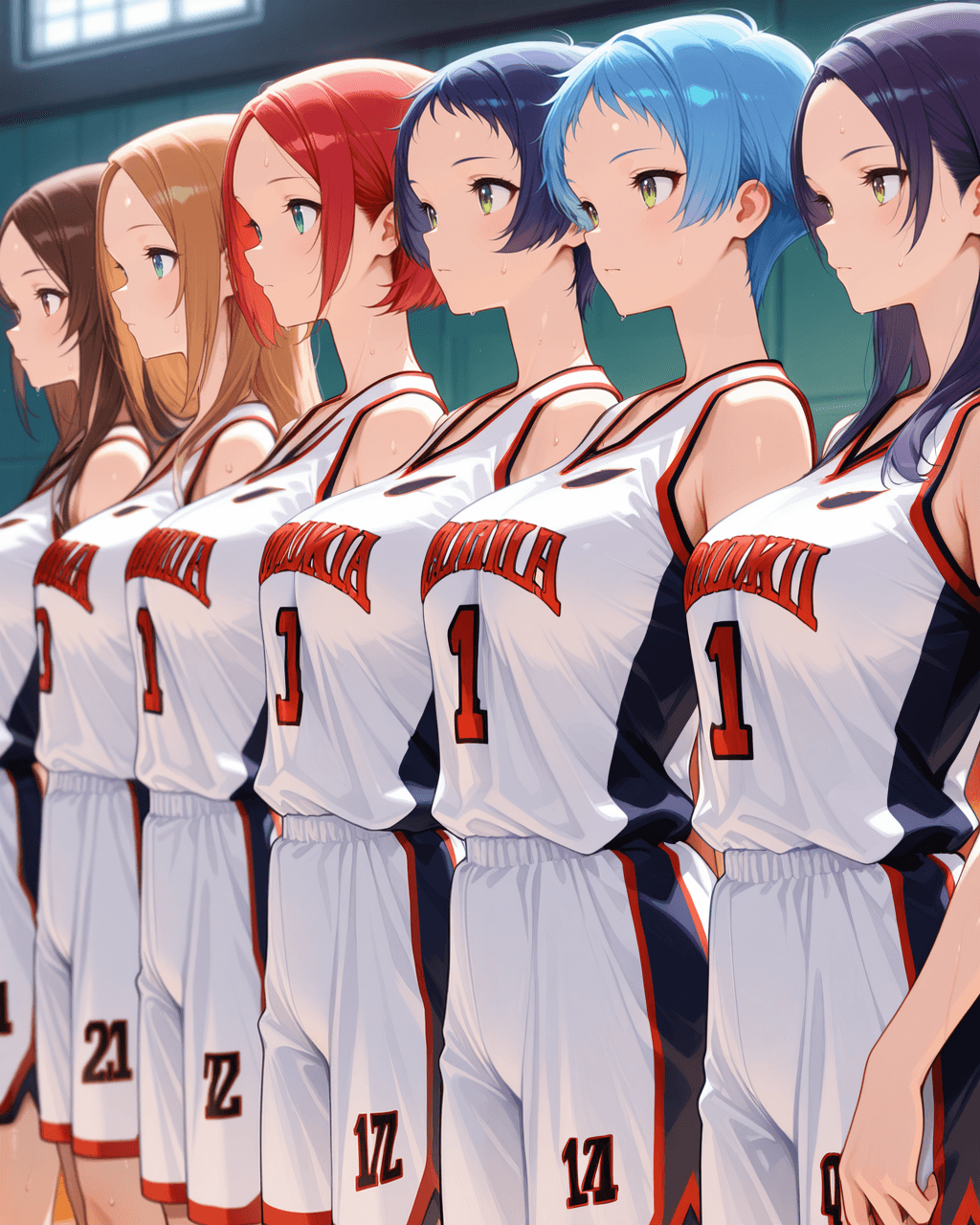 Angled Lineup