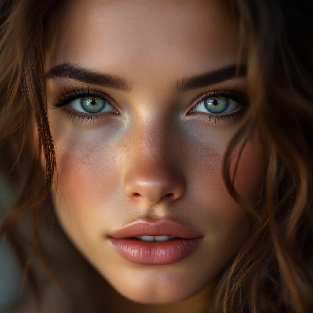 AI generated: female model facing the camera, shot on Sony A7 III, photorealistic, close-up, flawless, ultra-detai...