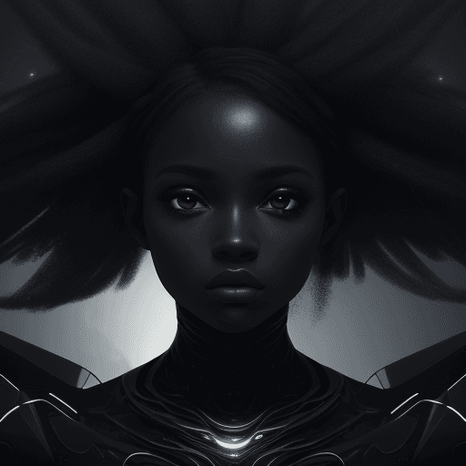 AI generated: An abstract image related with dreams, ultra detailed, black female, 8K,