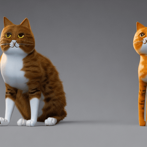 AI generated: (cat:1.1 AND male:1.7) head, anthropomorphic humanoid body, full body, high detail, commercial photo...