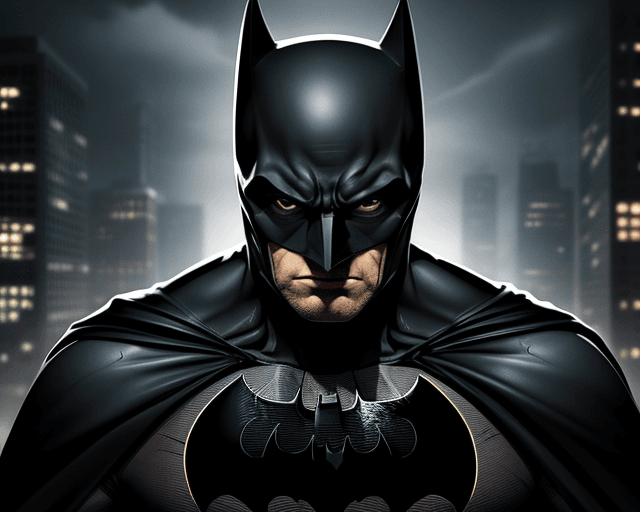 AI generated: batman