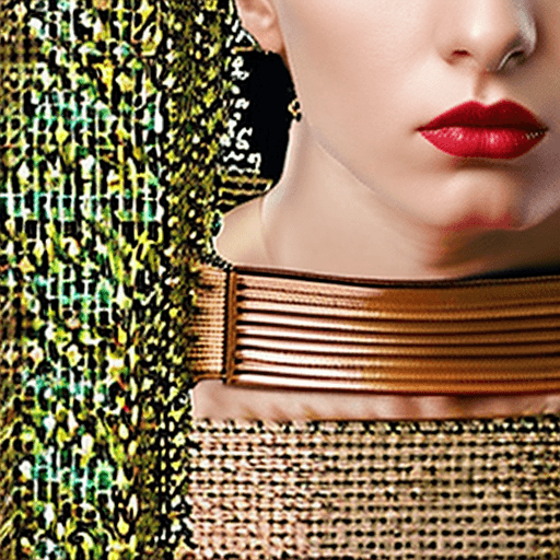 AI generated: latina girl as slave girl close up nude portrait photo of submissive ,wearing bdsm collar collar wit...
