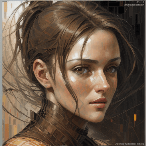 AI generated: my photo in mosaic, in the style of andrew atroshenko, peter gric --ar 73:109 --stylize 750 --v 6