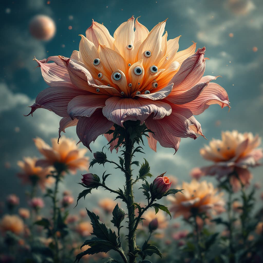 AI generated: (Masterpiece and highly detailed:1.2), close up shot, centered, Instagram able, sharp focus, mythica...