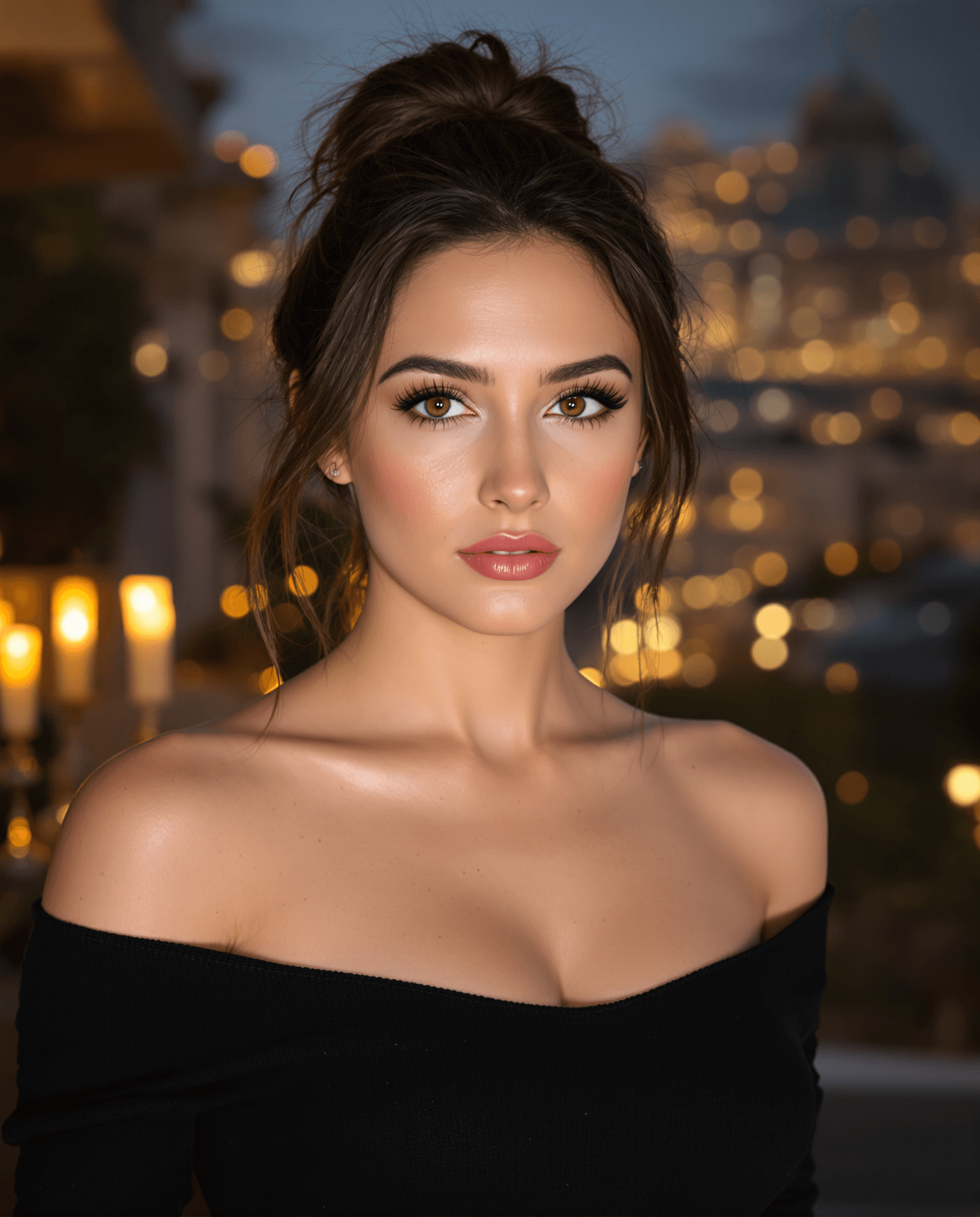 AI generated: (masterpiece, best quality, ultra-detailed, photorealistic:1.3), (Keeley Hazell:1.3),  
(realistic f...