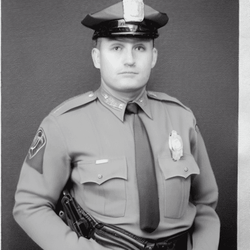 AI generated: a photo of a police officer