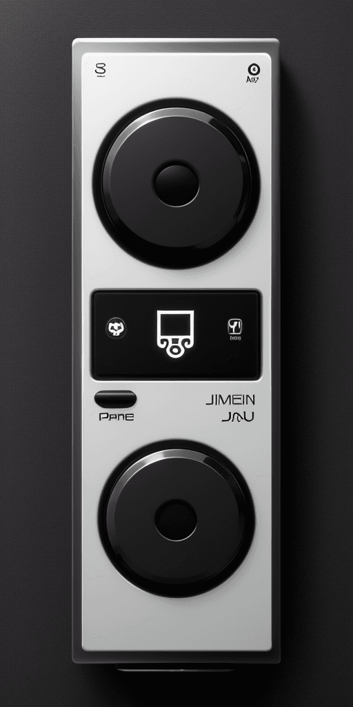 AI generated: logo, name djpods