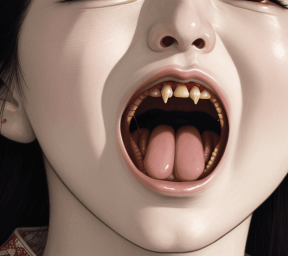AI generated: Woman screaming, artwork by Takato Yamamoto and Chika Yamada, very detailed, realistic, hyperrealist...