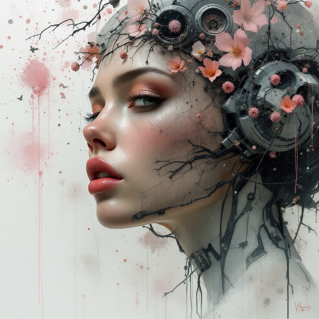 AI generated: by Bastien Lecouffe-deharme , By carne griffiths and wadim kashin, artwork by Milo Manara , All is f...