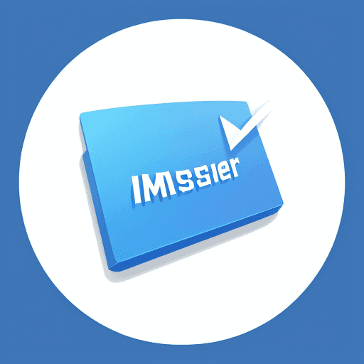 AI generated: Logo for messenger, messenger name is TajMes